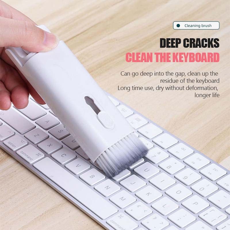 Multifunctional Bluetooth-compatible Headset Cleaning Pen Set Keyboard Cleaner Cleaning Tools Cleaner Keycap Puller Kit - Rox International