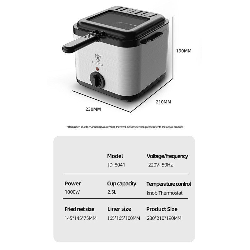 Visual Multifunctional Electric Air Fryer Skewer French Fries Machine - Rox International