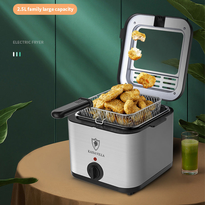 Visual Multifunctional Electric Air Fryer Skewer French Fries Machine - Rox International