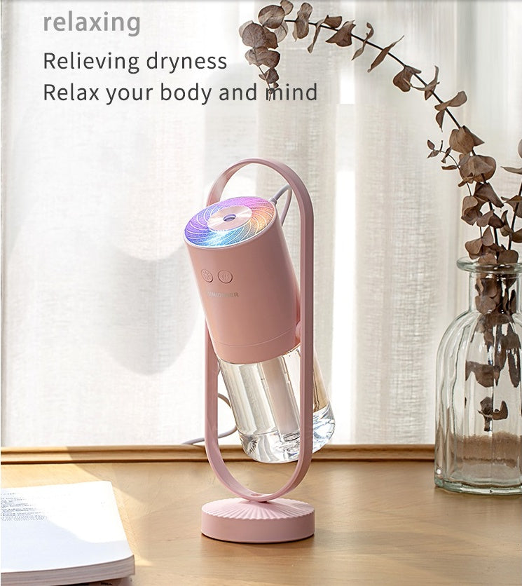 Magic Shadow USB Air Humidifier For Home With Projection Night Lights Ultrasonic Car Mist Maker Mini Office Air Purifier - Rox International