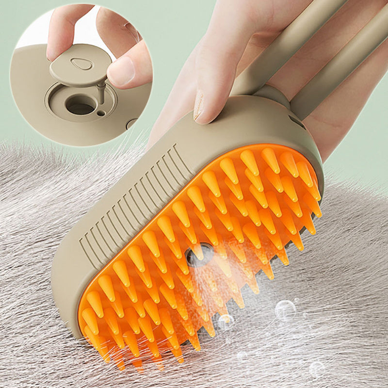 Cat Steam Brush Steamy Dog Brush 3 In 1 Electric Spray Cat Hair Brushes For Massage Pet Grooming Comb Hair Removal Combs Pet Products - Rox International