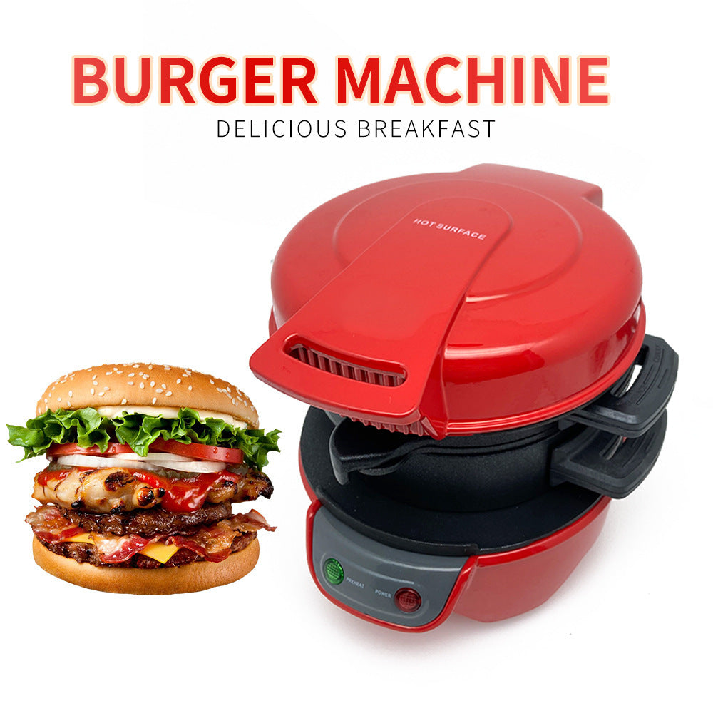 Household Breakfast Machine Hamburg Sandwich Maker With Egg Cooker Ring Machine Bread Sandwich Machine Waffle Machine - Rox International