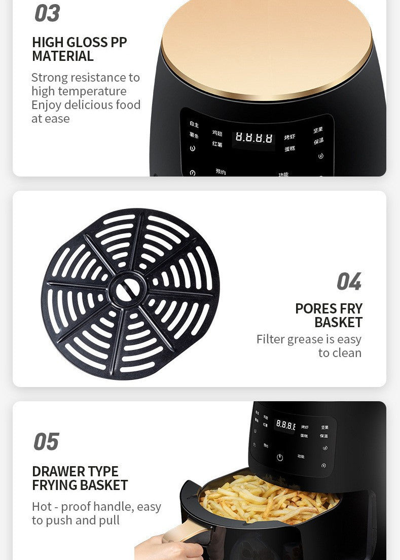 Air Fryer Smart Touch Home Electric Fryer - Rox International