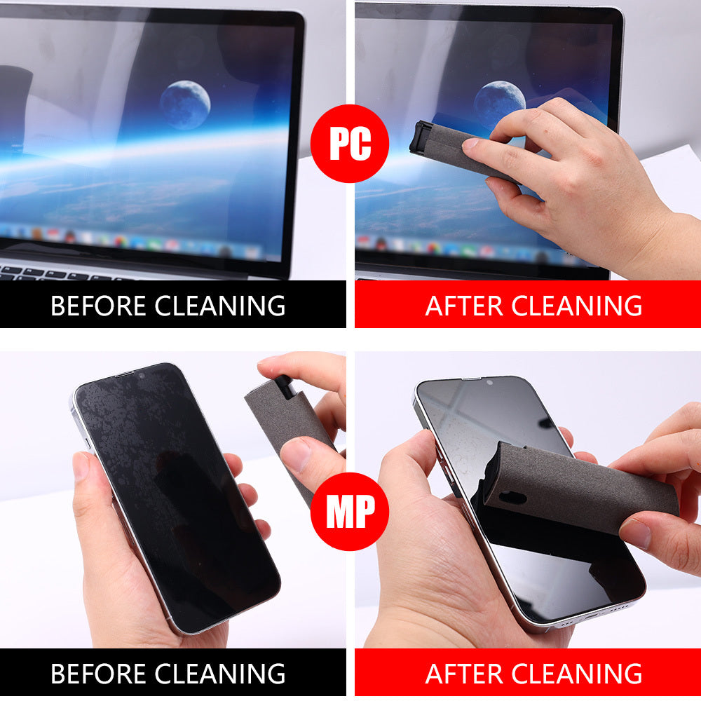 Mobile Phone Screen Cleaner Artifact Storage Integrated Mobile Phone Portable Computer Screen Cleaner Set - Rox International