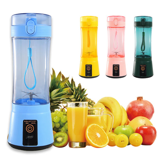 Portable Electric Fruit Juicer Wireless USB Rechargeable Mini Mixer Multifunction Summer Smoothie Blender Machine Kitchen Supplies - Rox International