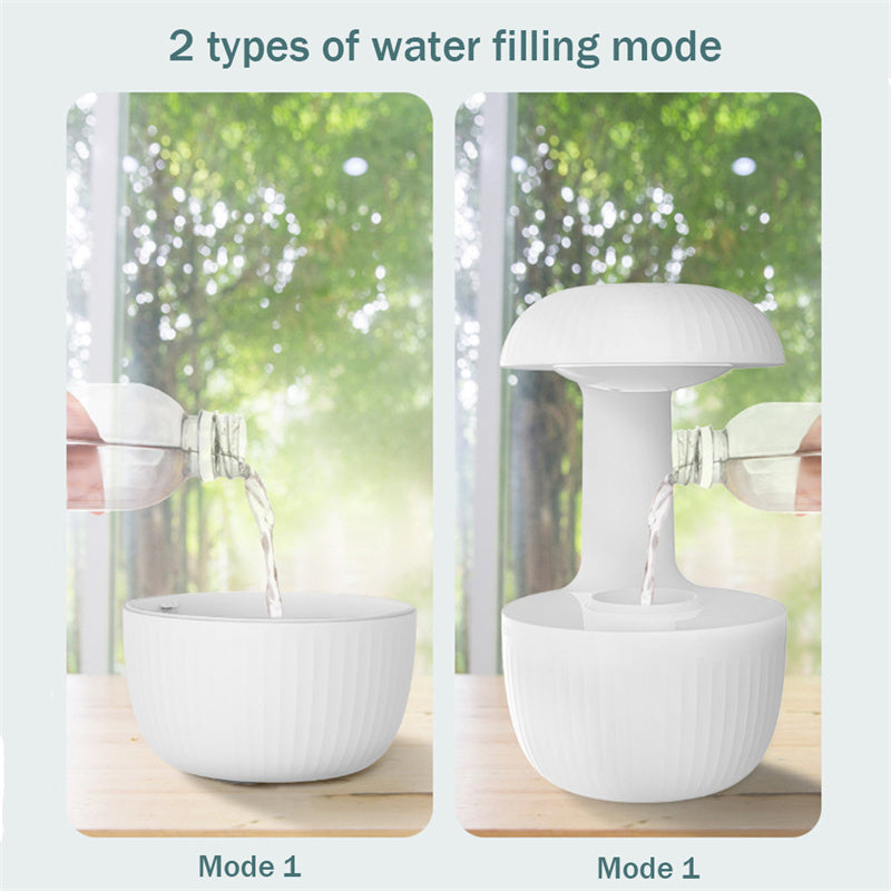 Anti-gravity Air Humidifier Mute Countercurrent Humidifier Levitating Water Drops Cool Mist Maker Fogger Relieve Fatigue - Rox International