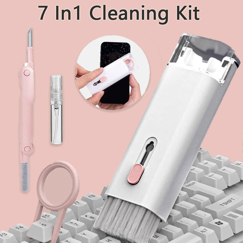 Multifunctional Bluetooth-compatible Headset Cleaning Pen Set Keyboard Cleaner Cleaning Tools Cleaner Keycap Puller Kit - Rox International