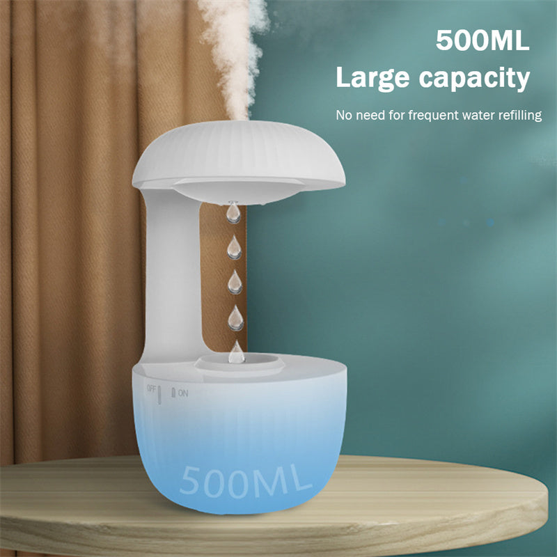 Anti-gravity Air Humidifier Mute Countercurrent Humidifier Levitating Water Drops Cool Mist Maker Fogger Relieve Fatigue - Rox International