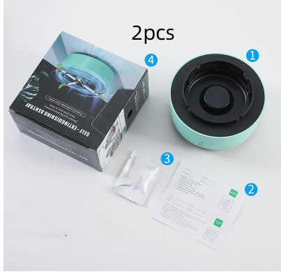 Smoke Removal Air Purification Ashtray Anion Purification Practical Automatic Purifier Ashtray Portable Gadgets For Car Ashtray - Rox International