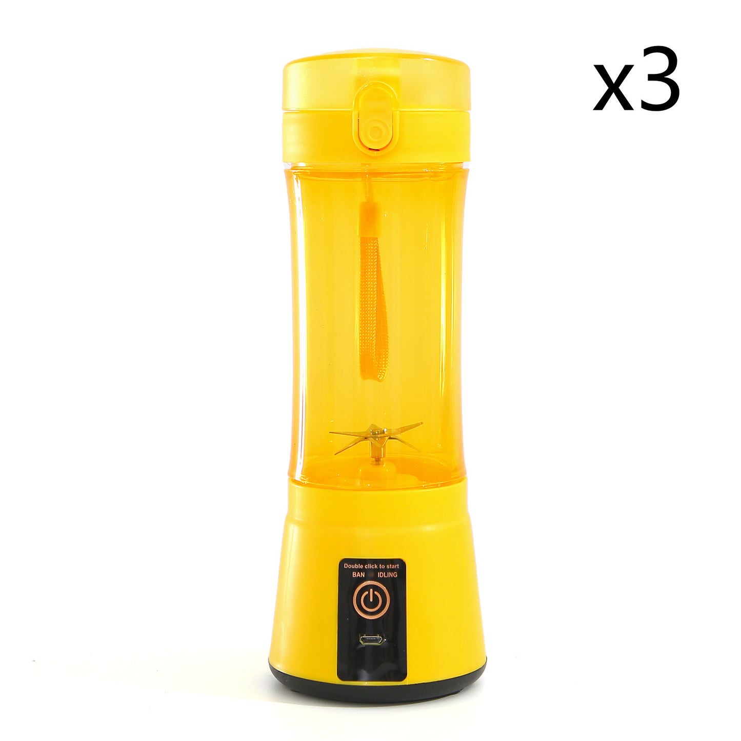 Portable Electric Fruit Juicer Wireless USB Rechargeable Mini Mixer Multifunction Summer Smoothie Blender Machine Kitchen Supplies - Rox International